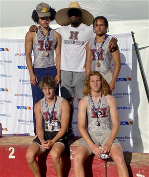 Boys 4x1 3rd Place State